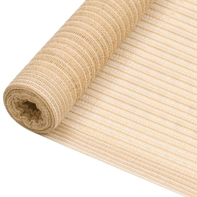 Berkfield Home Privacy Net Beige 1x25 m HDPE 75 g/m¬≤ - image 1
