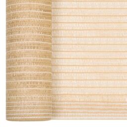 Berkfield Home Privacy Net Beige 1x25 m HDPE 75 g/m¬≤ - thumbnail 2