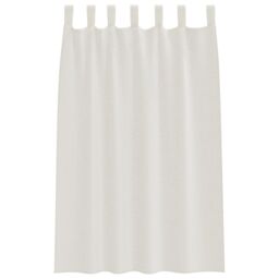 Berkfield Home Curtains with Curtains 2 pcs Cream 140 x 175 cm Polyester - thumbnail 3