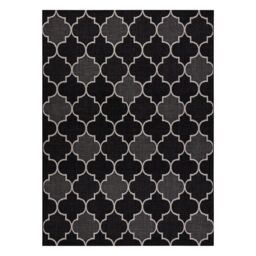 RugsX Floorlux Rug in Black - Size: 60 cm x 110 cm - thumbnail 2