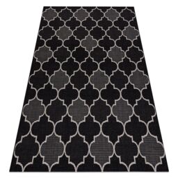 RugsX Floorlux Rug in Black - Size: 60 cm x 110 cm - thumbnail 1