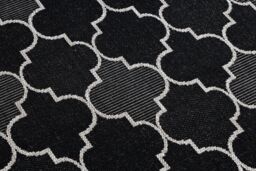 RugsX Floorlux Rug in Black - Size: 60 cm x 110 cm - thumbnail 5