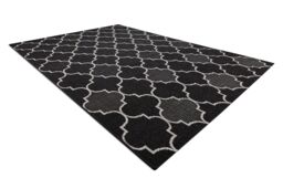 RugsX Floorlux Rug in Black - Size: 60 cm x 110 cm - thumbnail 3