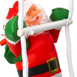 Globrite 4 Santa Claus Climbing Rope - Christmas Tree Decorations in Red - thumbnail 7