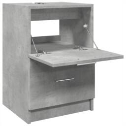 Berkfield Home Sink Cabinet Concrete Grey 40x37x59 cm Engineered Wood - Size: 40 x 37 x 59 cm - thumbnail 5