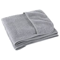 Berkfield Home Beach Towels 2 pcs Grey 75x200 cm Fabric 400 GSM - thumbnail 5