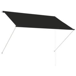 Berkfield Home Retractable Awning 200x150 cm Anthracite in Black - thumbnail 2