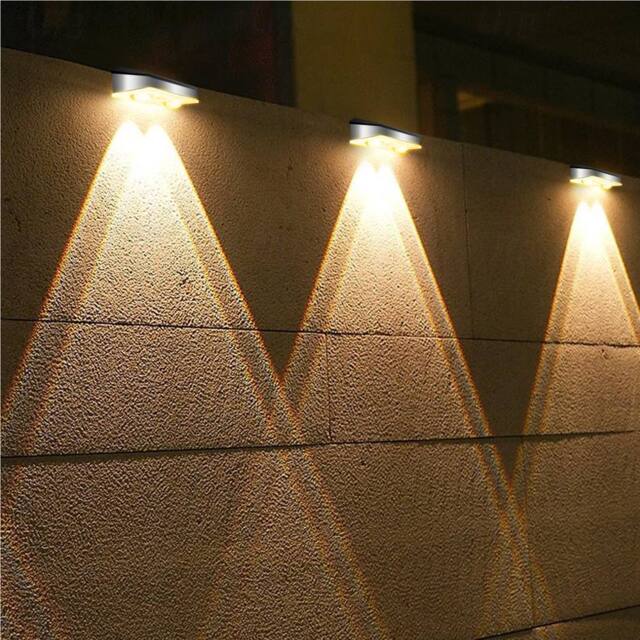 Obasyhig Outdoor Solar Waterproof Stainless Steel Wall Light - image 1
