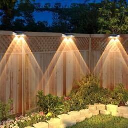 Obasyhig Outdoor Solar Waterproof Stainless Steel Wall Light - thumbnail 5