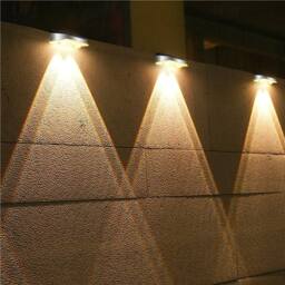Obasyhig Outdoor Solar Waterproof Stainless Steel Wall Light - thumbnail 1