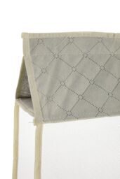 Living and Home 3-tier Hanging Handbag Purse Organizer Wardrobe Closet Space Saving Handbag Storage in Beige - thumbnail 4