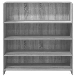 Berkfield Home Reception Desk Grey Sonoma 100x50x103.5 cm Engineered Wood - thumbnail 5