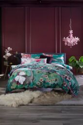 House of Norris Flight of the Heron Duvet Set, Digitally Printed Cotton - Size: Super King - thumbnail 1