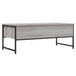 Berkfield Home Coffee Table Grey Sonoma 101x49x39.5 cm Engineered Wood - thumbnail 8