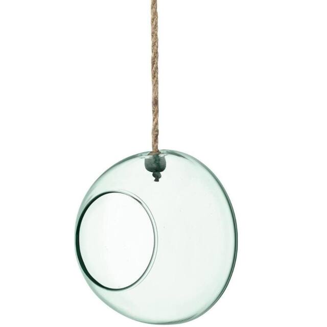 LSA Canopy 12cm Hanging Planter Clear - image 1