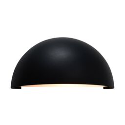 Nordlux Modern Outdoor Wall Light Black Plastic E14 Weatherproof - Mains Powered, IP44 - thumbnail 1