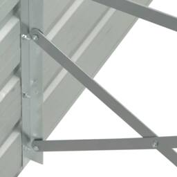 Berkfield Home Garden Raised Bed Galvanised Steel 320x40x45 cm Brown - Size: 320 x 40 x 45 cm - thumbnail 7