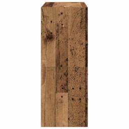 Berkfield Home Durable Cabinets with 2 Drawers 2 pcs Old Wood 60x31x40 cm Engine in Brown - Size: 60 x 31 x 40 cm - thumbnail 6
