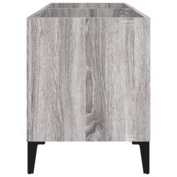 Berkfield Home Record Cabinet Grey Sonoma 74.5x38x48 cm Engineered Wood - thumbnail 6
