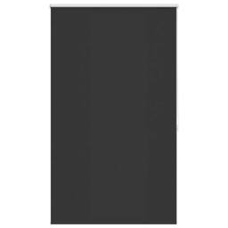 Berkfield Home Roller Blind Blackout 80 x 175 cm Black - thumbnail 2