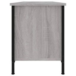 Berkfield Home TV Cabinet Grey Sonoma 102x35x45 cm Engineered Wood - Size: 102 x 35 x 45 cm - thumbnail 6