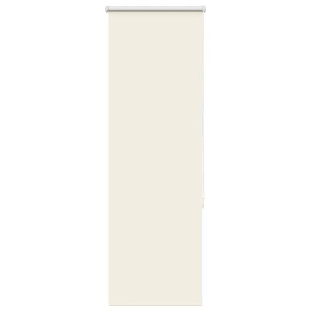 Berkfield Home Roller Blind Blackout Light Grey 80x130 cm Fabric Width 75.7 cm P… in Off-White - image 1