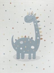 Livabliss Lilian - Kids Beige Blue Orange Grey Washable Rug for Children's Rooms - Size: 120 cm x 170 cm - thumbnail 2