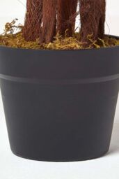 Homescapes Green 'Lady Palm' Tree Artificial Rhapis Plant with Pot, 90 cm - thumbnail 3