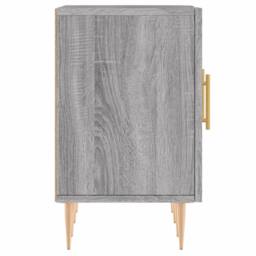 Berkfield Home TV Cabinet Grey Sonoma 150x30x50 cm Engineered Wood - Size: 150 x 30 x 50 cm - thumbnail 7