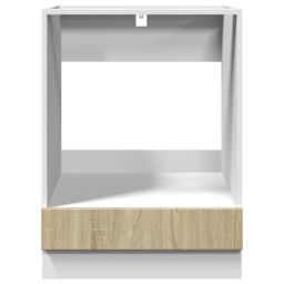 Berkfield Home Oven Cabinet Sonoma Oak 60x46x81.5 cm Engineered Wood in Brown - thumbnail 5