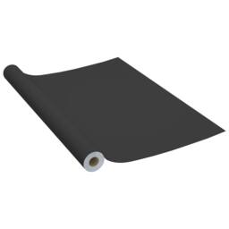 Berkfield Home Self-adhesive Furniture Film Black 500x90 cm PVC