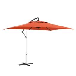 Kelvenix 3m Cantilever Overhanging Parasol in Orange - Size: 0.6m2