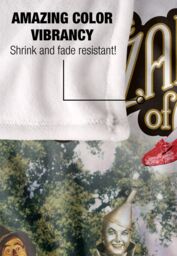 Warner Brothers The Wizard Of Oz Officially Licensed Silky Touch Super Soft Throw Blanket 152 x 127 cm in White - thumbnail 4