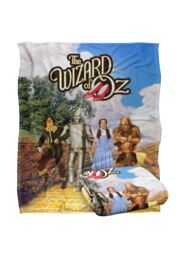 Warner Brothers The Wizard Of Oz Officially Licensed Silky Touch Super Soft Throw Blanket 152 x 127 cm in White - thumbnail 2