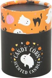KDMD Sweet & Spooky Candy Corn Candle in White - thumbnail 4
