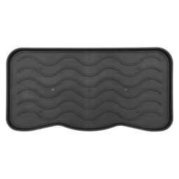 Nicoman Heavy Duty Rubber Boot Tray 75 x 40cm in Black - Size: 38 cm x 75 cm - thumbnail 1