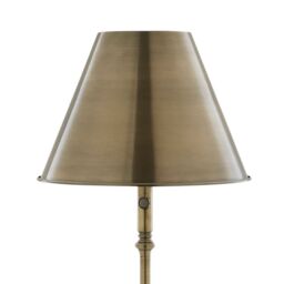 Pagazzi Lustre Antique Brass Led Rechargeable Floor Lamp in Gold - thumbnail 6
