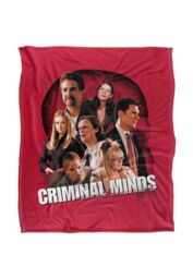 ViacomCBS/Nickelodeon Criminal Minds Brain Trust Silky Touch Super Soft Throw Blanket 152 X 127 cm in White - thumbnail 1