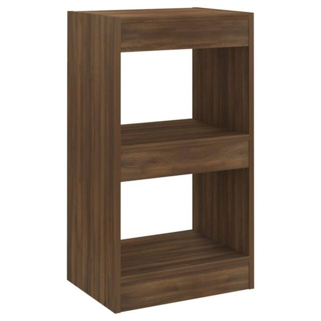 Berkfield Home Book Cabinet/Room Divider Brown Oak 40x30x72 cm - Size: 40 x 30 x 72 cm - image 1