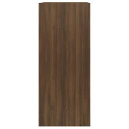 Berkfield Home Book Cabinet/Room Divider Brown Oak 40x30x72 cm - Size: 40 x 30 x 72 cm - thumbnail 4
