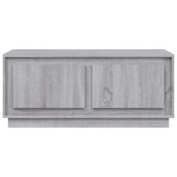 Berkfield Home Coffee Table Grey Sonoma 102x50x44 cm Engineered Wood - Size: 102 x 50 x 44 cm - thumbnail 6
