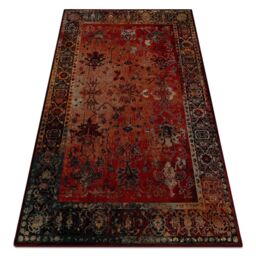 RugsX Wool Polonia Rug in Red - Size: 200 cm x 300 cm - thumbnail 1