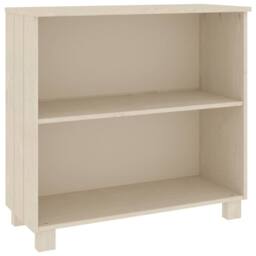 Berkfield Home Sideboard HAMAR Honey Brown 85x35x80 cm Solid Wood Pine in Light Tan - Size: 85 x 35 x 80 cm