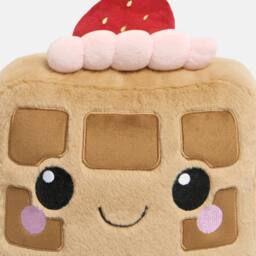 OHS Sweetie Pie Filled Novelty Scatter Cushion Fleece Toy Pillow Gift in Tan - thumbnail 6