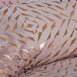 Rapport Home Bellagio Embellished Polycotton Duvet Cover Set With Pillowcase in Dusty Pink - Size: Single - thumbnail 3