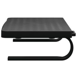 Berkfield Home Monitor Stand Black 37x28x11.5 cm - thumbnail 4