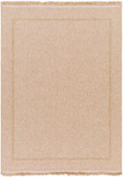 Livabliss Mirage-Cottage Tan Beige Fringe Jute-Look In- & Outdoor Rug - Size: 160 cm x 215 cm - thumbnail 2