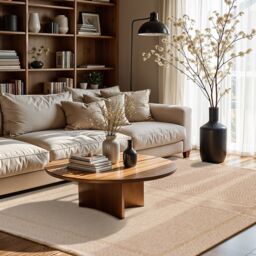 Livabliss Mirage-Cottage Tan Beige Fringe Jute-Look In- & Outdoor Rug - Size: 160 cm x 215 cm - thumbnail 8