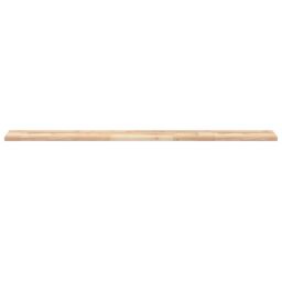 Berkfield Home Floating Shelves 3 pcs 160x20x2 cm Untreated Solid Wood Acacia in Brown - Size: 160 x 20 x 2 cm - thumbnail 4