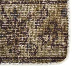 Berkfield Home Rug Washable Patchwork 160x230 cm Multicolour Anti Slip - Size: 100 cm diameter - thumbnail 3